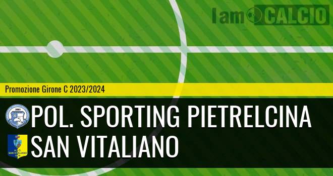 Pol. Sporting Pietrelcina - San Vitaliano