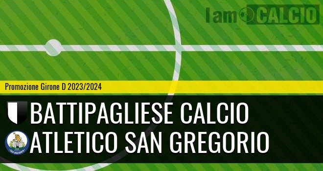 Battipagliese Calcio - Atletico San Gregorio