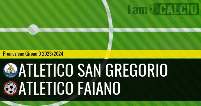 Atletico San Gregorio - Atletico Faiano