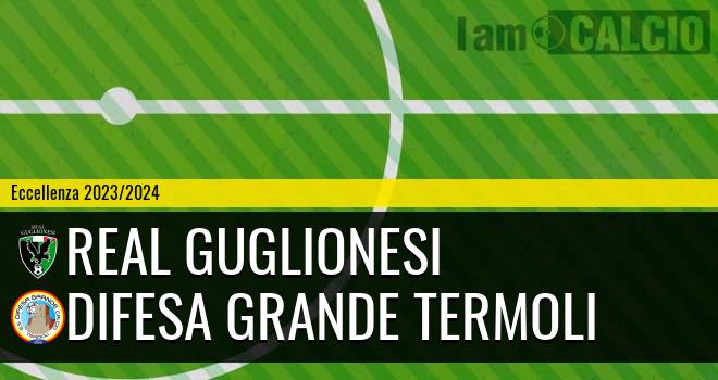 Real Guglionesi - Difesa Grande Termoli 2-1. Cronaca Diretta 15/11/2023