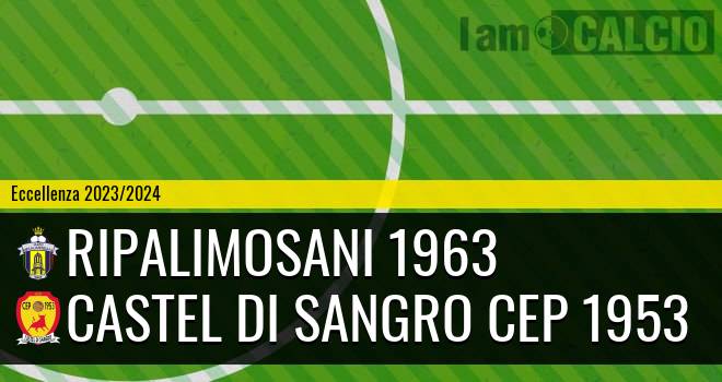 Ripalimosani 1963 - Castel di Sangro CEP 1953