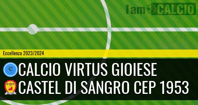 Calcio Virtus Gioiese - Castel di Sangro CEP 1953