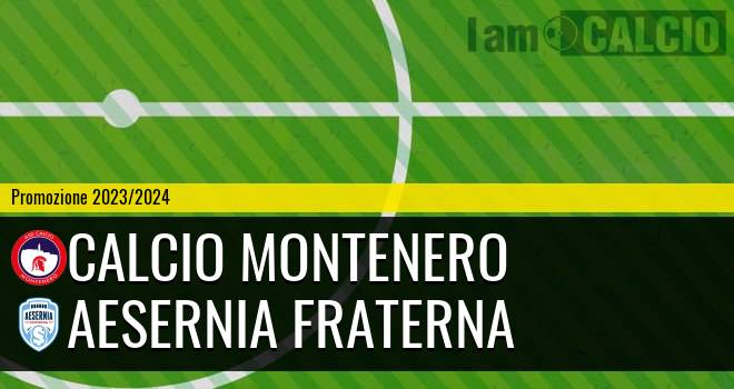 Calcio Montenero - Aesernia Fraterna