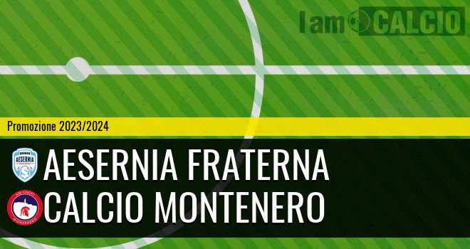 Aesernia Fraterna - Calcio Montenero