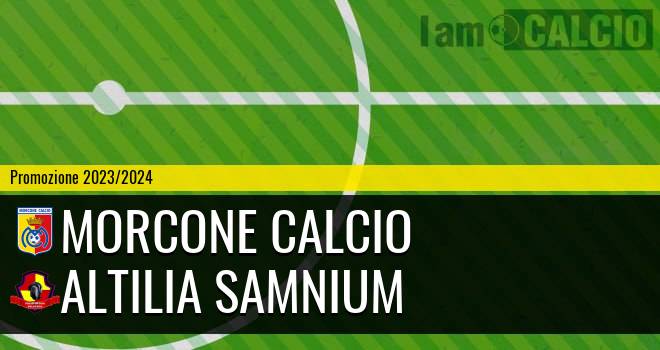 Morcone Calcio - Altilia Samnium