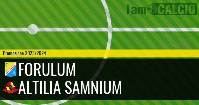 Forulum - Altilia Samnium