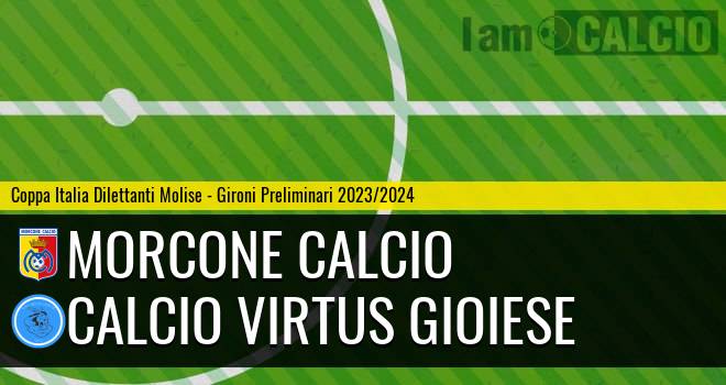 Morcone Calcio - Calcio Virtus Gioiese