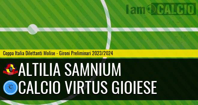 Altilia Samnium - Calcio Virtus Gioiese