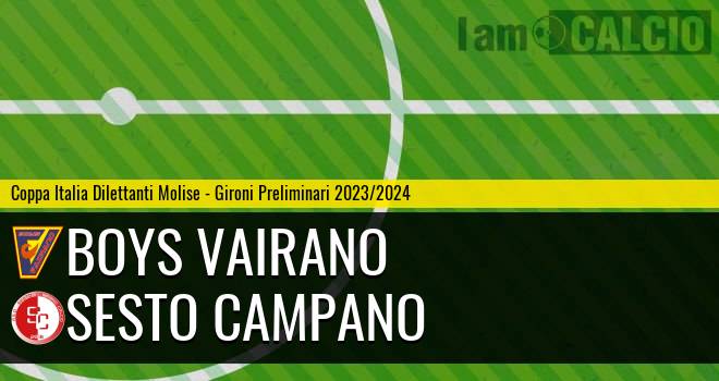 Boys Vairano - Sesto Campano