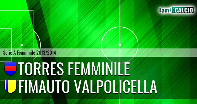 Torres Femminile - Fimauto Valpolicella