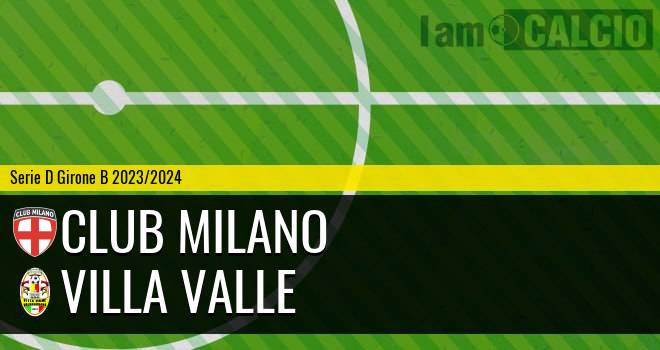 Club Milano - Villa Valle