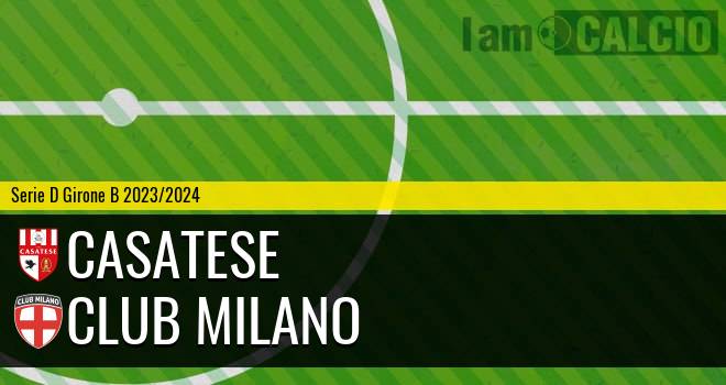Casatese - Club Milano