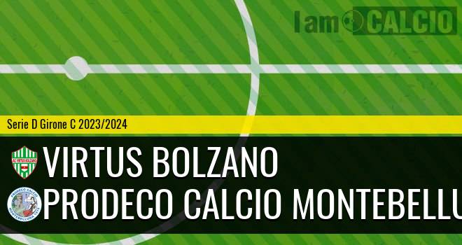 Virtus Bolzano - Prodeco Calcio Montebelluna