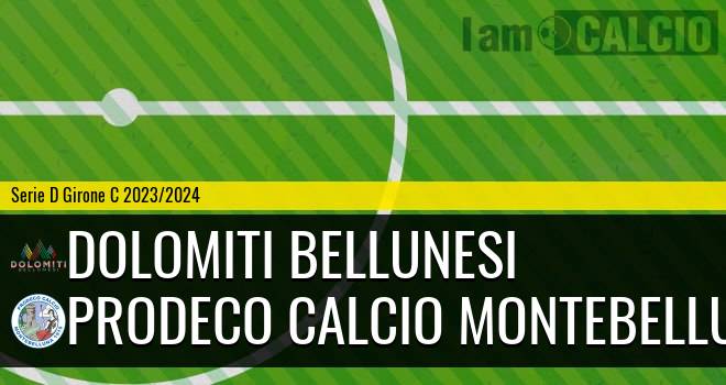 Dolomiti Bellunesi - Prodeco Calcio Montebelluna