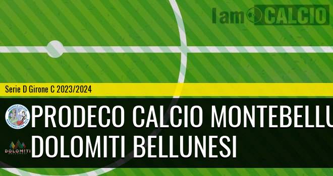 Prodeco Calcio Montebelluna - Dolomiti Bellunesi