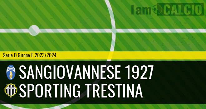 Sangiovannese 1927 - Sporting Trestina
