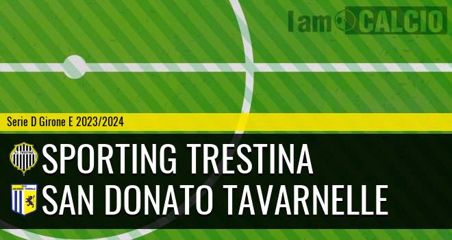 Sporting Trestina - San Donato Tavarnelle