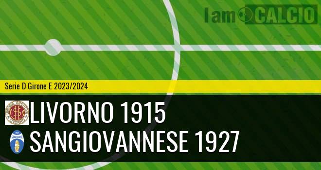 Livorno 1915 - Sangiovannese 1927