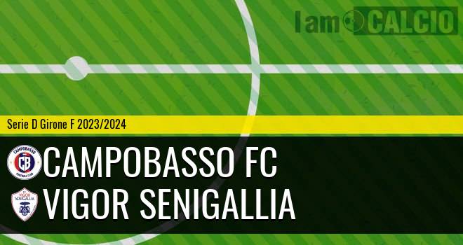 Campobasso FC - Vigor Senigallia 2-0. Cronaca Diretta 15/10/2023