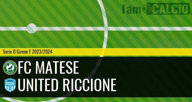 FC Matese - United Riccione