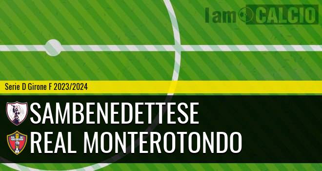 Sambenedettese - Real Monterotondo