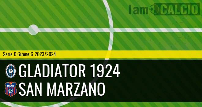 Gladiator 1924 - San Marzano