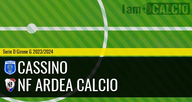 Cassino - NF Ardea Calcio
