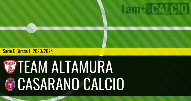 Team Altamura - Casarano Calcio