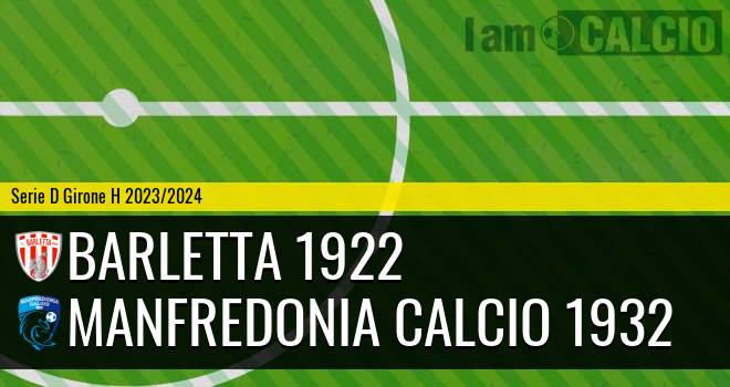 Barletta 1922 - Manfredonia Calcio 1932