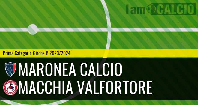 Maronea Calcio - Macchia Valfortore