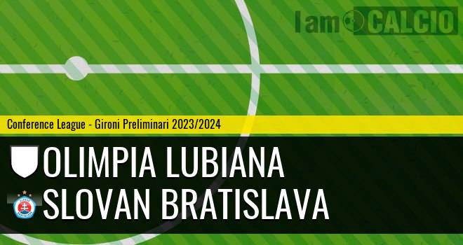 Olimpia Lubiana - Slovan Bratislava