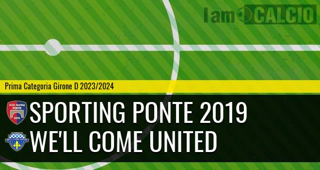 Sporting Ponte 2019 - We'll Come United