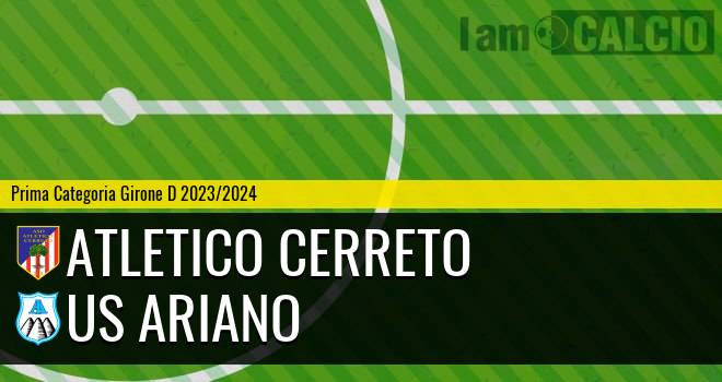 Atletico Cerreto - US Ariano