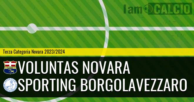 Voluntas Novara - Sporting Borgolavezzaro