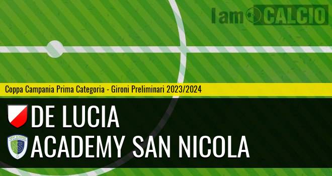 De Lucia - Academy San Nicola