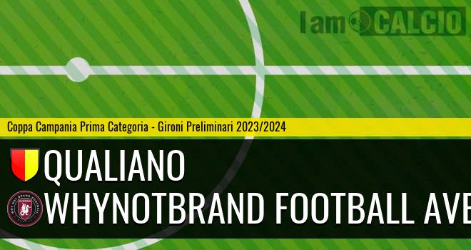 Qualiano - Whynotbrand Football Aversa