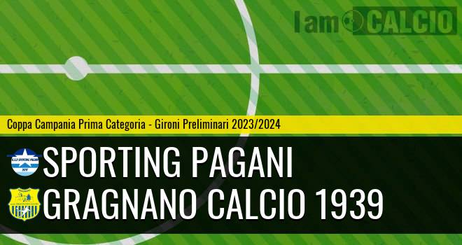 Sporting Pagani - Gragnano Calcio 1939
