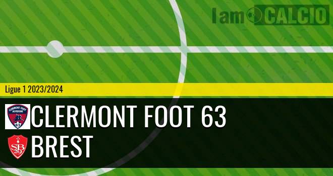 Clermont Foot 63 - Brest