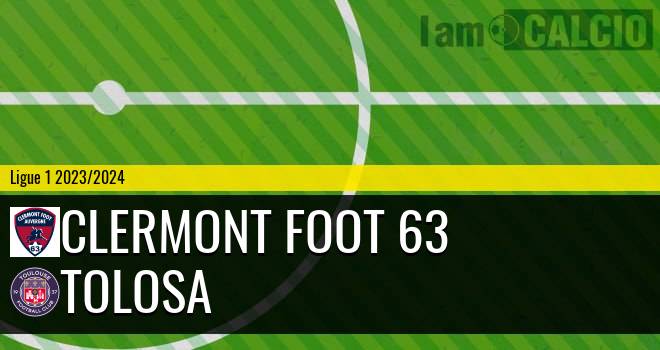 Clermont Foot 63 - Tolosa