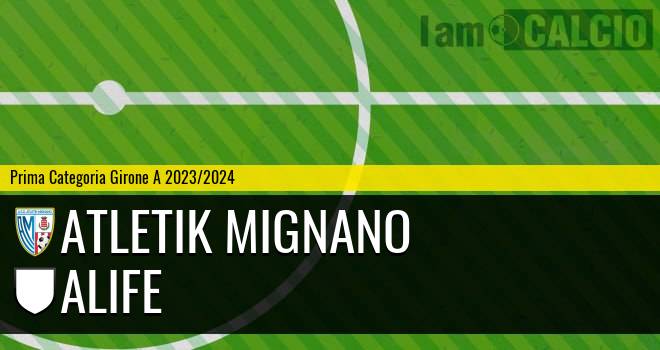 Atletik Mignano - Alife