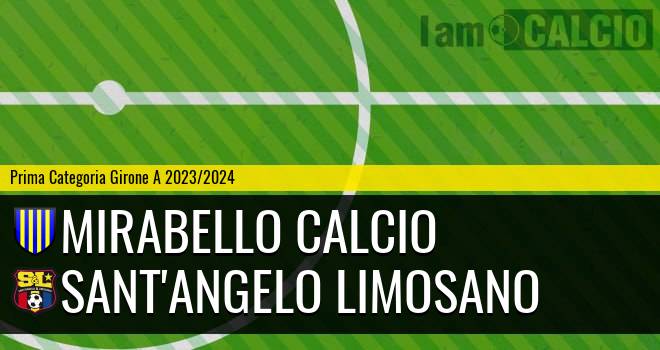 Mirabello Calcio - Sant'Angelo Limosano