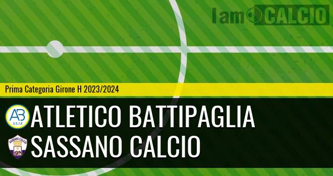 Atletico Battipaglia - Sassano Calcio