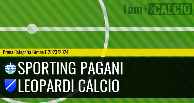 Sporting Pagani - Leopardi Calcio