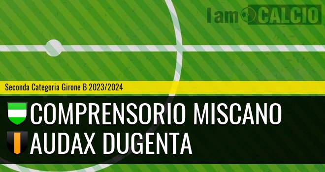 Comprensorio Miscano - Audax Dugenta