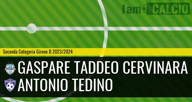 Gaspare Taddeo Cervinara - Antonio Tedino
