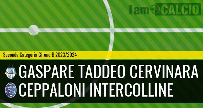 Gaspare Taddeo Cervinara - Ceppaloni Intercolline