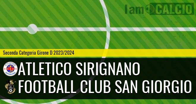 Atletico Sirignano - Football Club San Giorgio