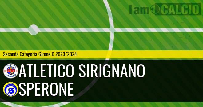 Atletico Sirignano - Sperone