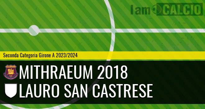 Mithraeum 2018 - Lauro San Castrese