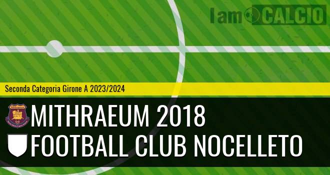 Mithraeum 2018 - Football Club Nocelleto